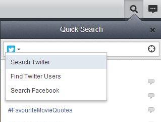 Zoekfunctie Hootsuite