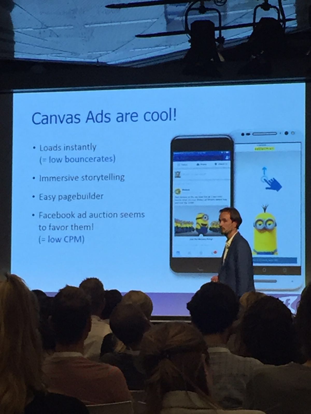 Facebook Canvas advertentie