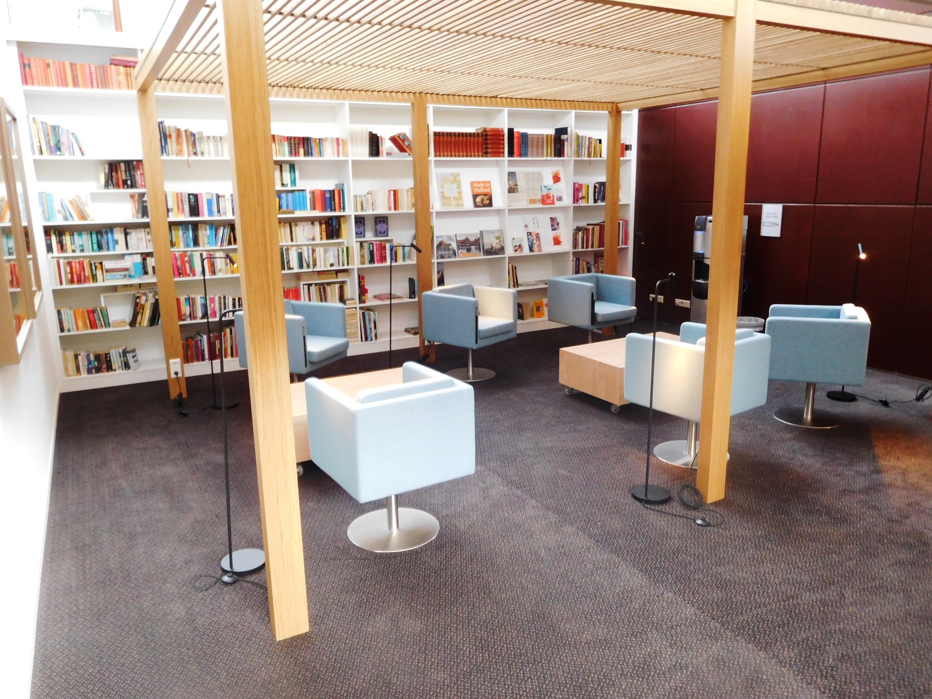 Rustig studeren in de bibliotheek