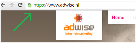 Https verbinding Adwise