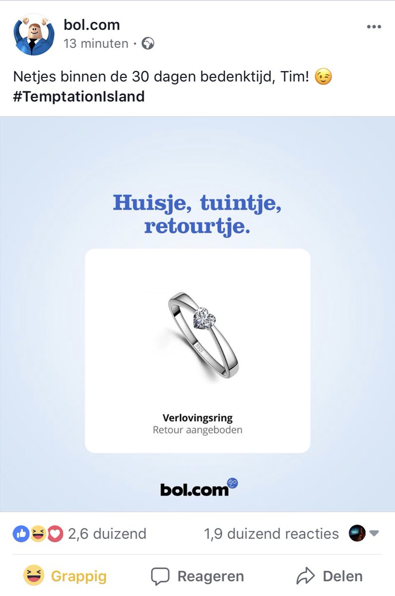 Bol.com social inhaker