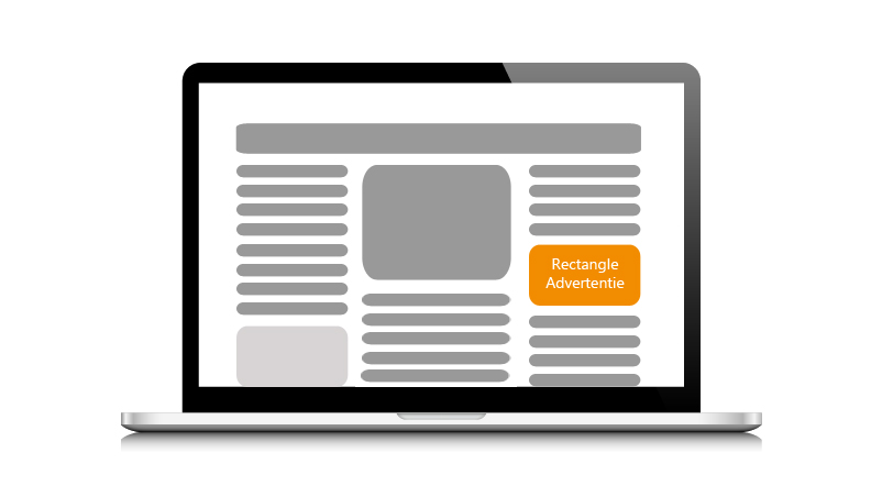 Rectangle advertentie